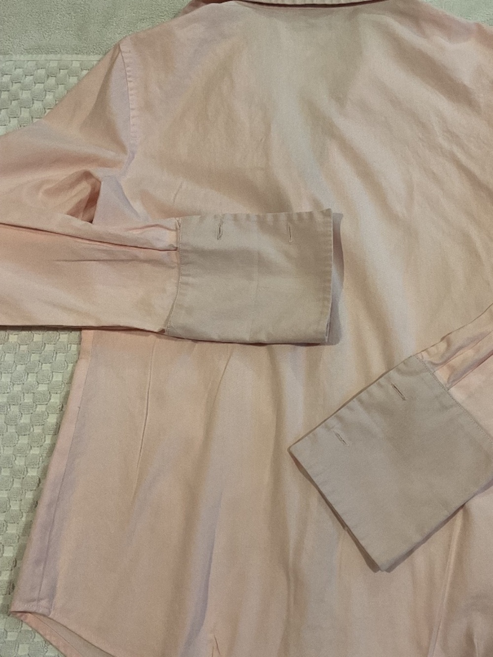 Adrienne Vittadini Pink Collared Button Up, Size 4. Made in Italy - Picture 10 of 10